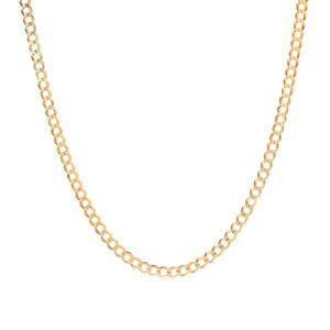 Curb Chain 3.6 Mm 14K Yellow Gold Necklace